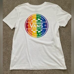 Vans pride collection women’s tee - size medium